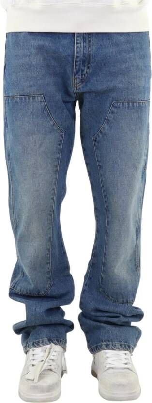 Flaneur Homme Carpenter Straight Jeans Blauw Heren