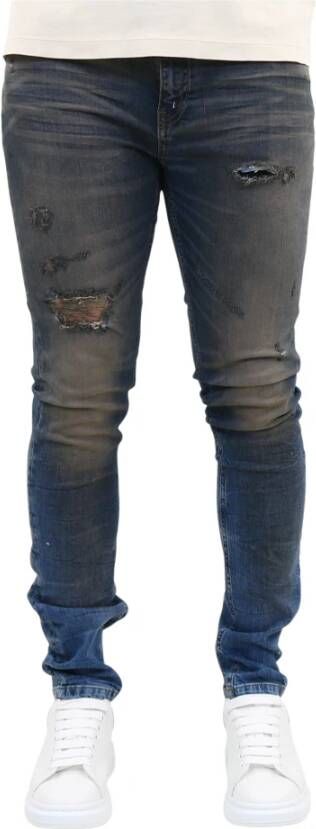 Flaneur Homme Skinny Jeans Blauw Heren