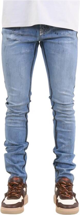 Flaneur Homme Skinny Jeans voor Heren Blue Heren