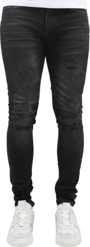 Flaneur Homme Slim-fit Jeans Black Heren
