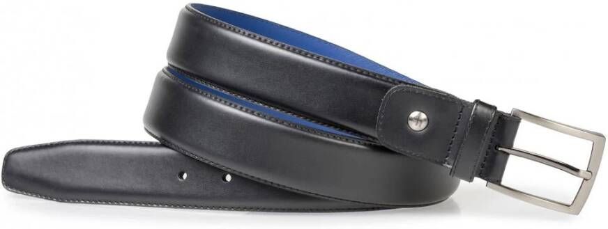 Floris van Bommel Riem 75144 02 38436 Zwart Heren