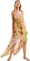 For Love & Lemons Maxi Madison -jurk Yellow Dames - Thumbnail 1