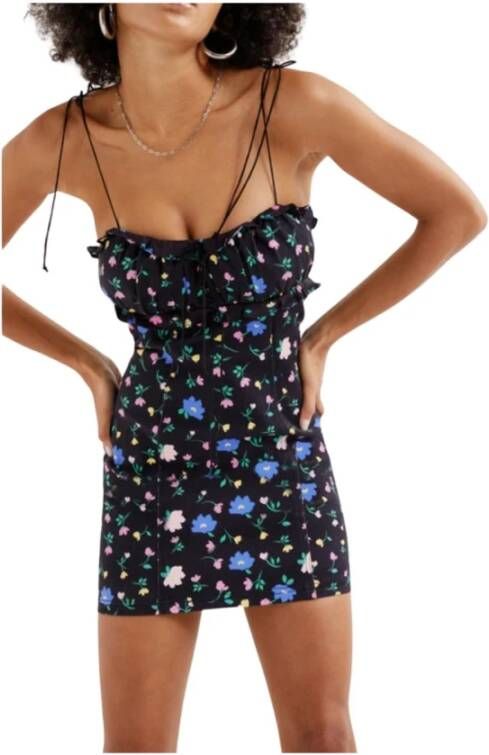 For Love & Lemons Mini robin dress Zwart Dames