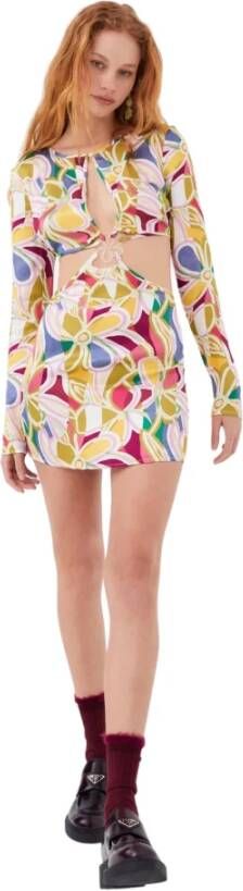 For Love & Lemons Short Dresses Beige Dames