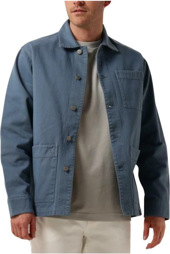 FORÉT Forét Heren Overshirts Heyday Overshirt Blauw - Foto 3
