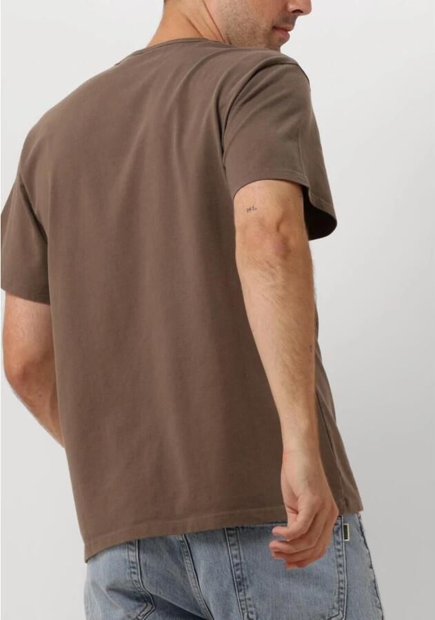 FORÉT Forét Heren Polo's & T-shirts Bass T-shirt Bruin - Foto 2