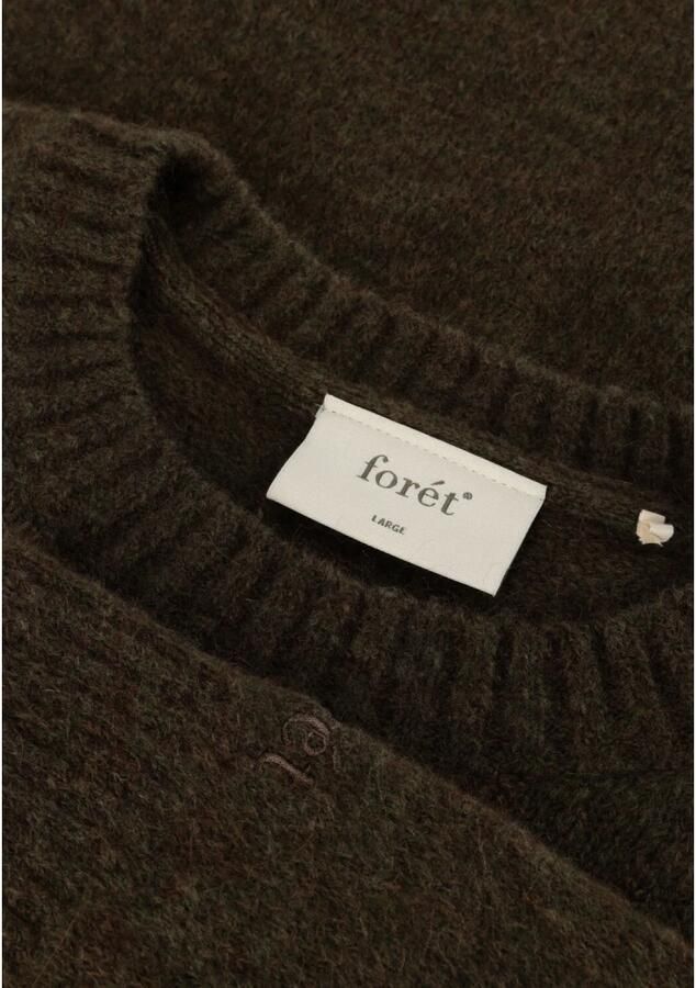 FORÉT Forét Heren Truien & Vesten Alpine Knit Donkergroen - Foto 5