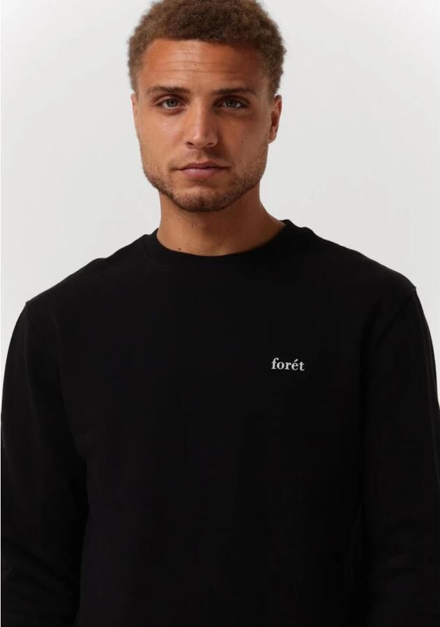 FORÉT Forét Heren Truien & Vesten Ash Sweatshirt Zwart - Foto 4