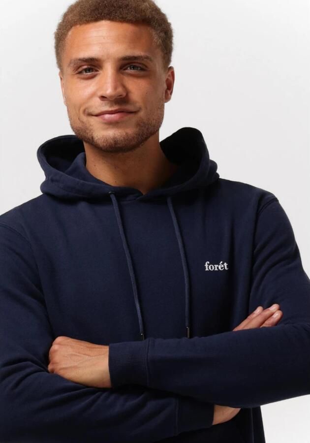 FORÉT Forét Heren Truien & Vesten Dear Hoodie Donkerblauw - Foto 5