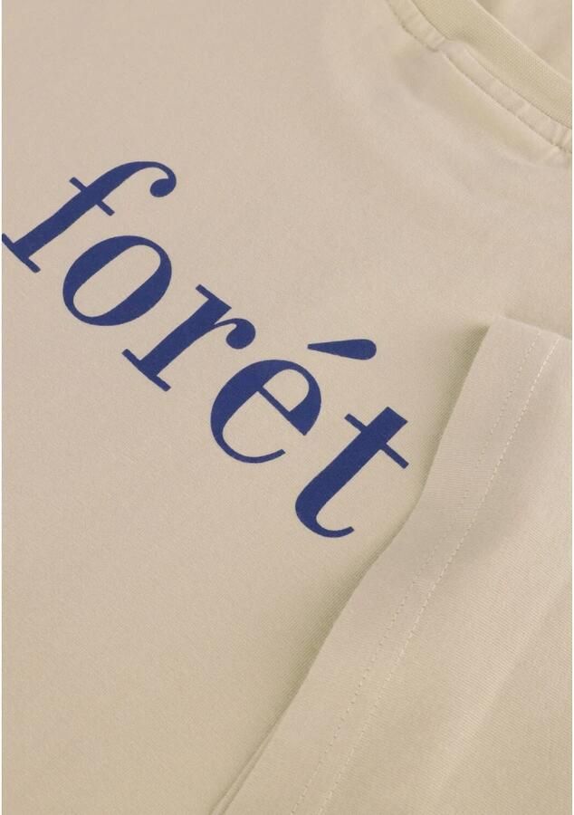 FORÉT Forét Heren Polo's & T-shirts Still T-shirt Zand