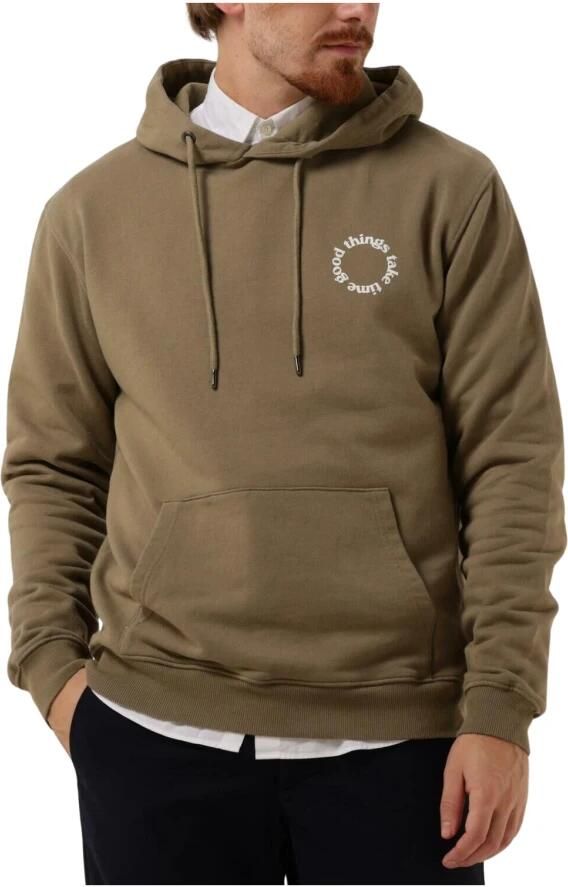 FORÉT Forét Heren Truien & Vesten Site Hoodie Groen - Foto 3