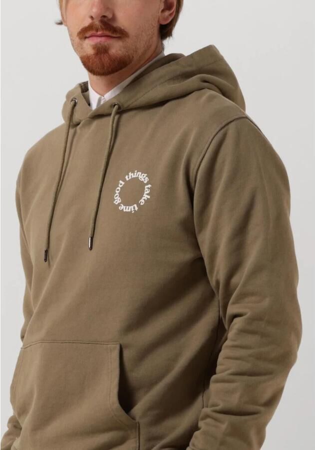 FORÉT Forét Heren Truien & Vesten Site Hoodie Groen