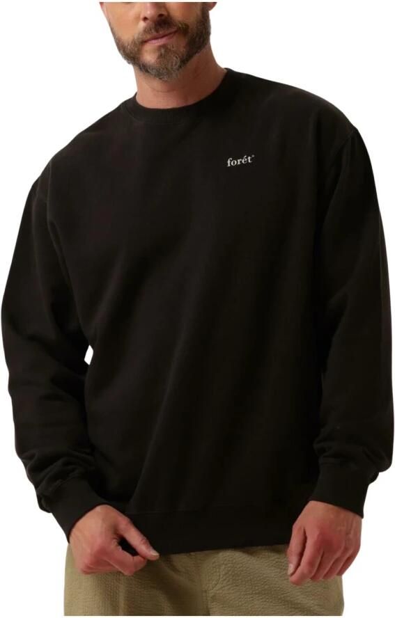 FORÉT Forét Heren Truien & Vesten Still Sweatshirt Zwart - Foto 3