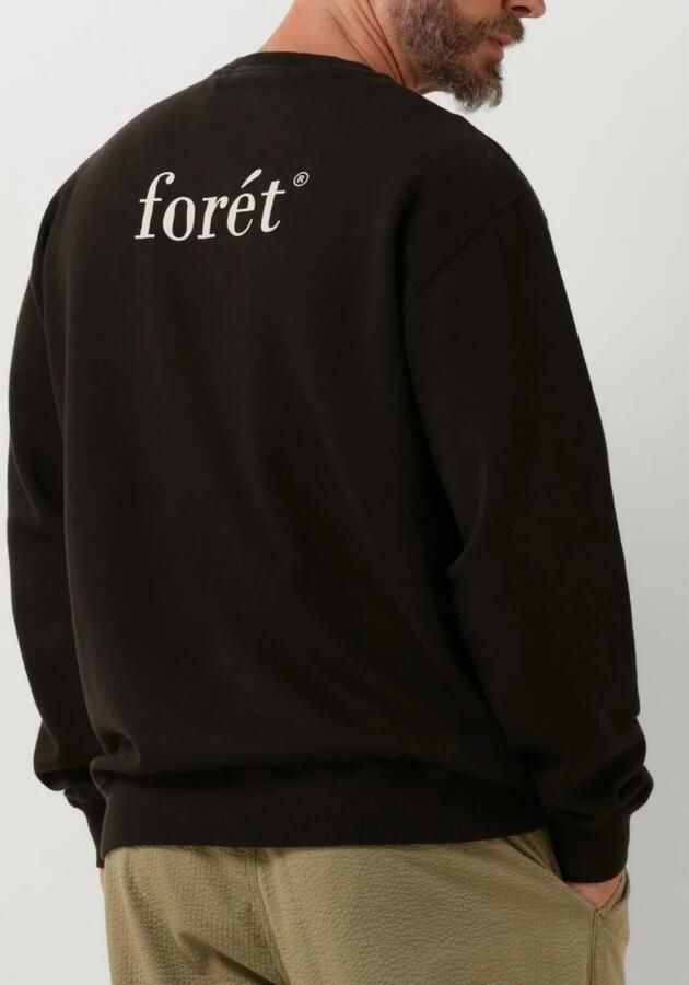 FORÉT Forét Heren Truien & Vesten Still Sweatshirt Zwart - Foto 2