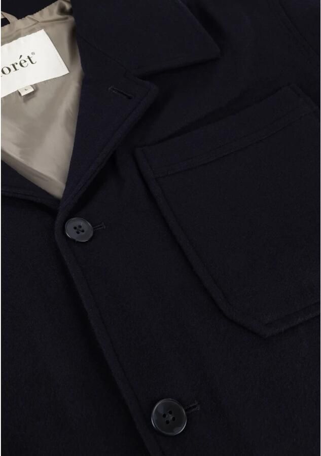 FORÉT Forét Heren Jassen Lodge Wool Jacket Donkerblauw - Foto 5