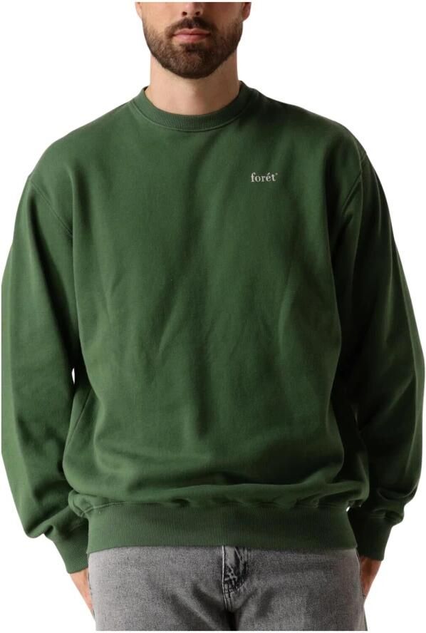 FORÉT Forét Heren Truien & Vesten Ocean Sweatshirt Groen - Foto 3