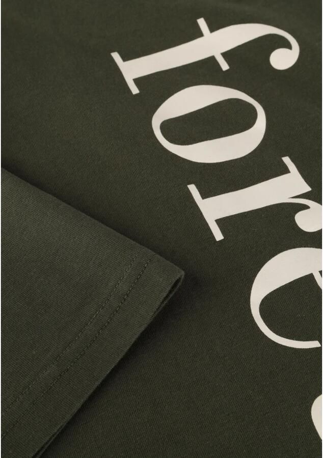 FORÉT Forét Heren Polo's & T-shirts Ocean T-shirt Groen