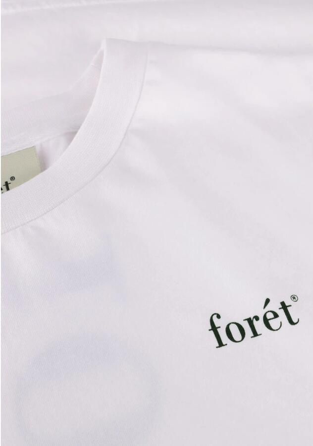FORÉT Forét Heren Polo's & T-shirts Ocean T-shirt Wit