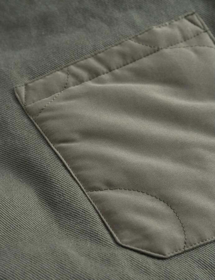 Forét Omkeerbaar Gewatteerd Vest Green Heren - Foto 3