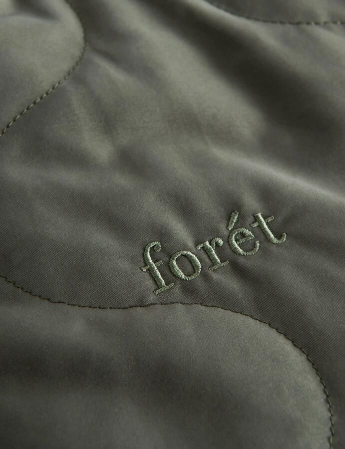 Forét Omkeerbaar Gewatteerd Vest Green Heren - Foto 4