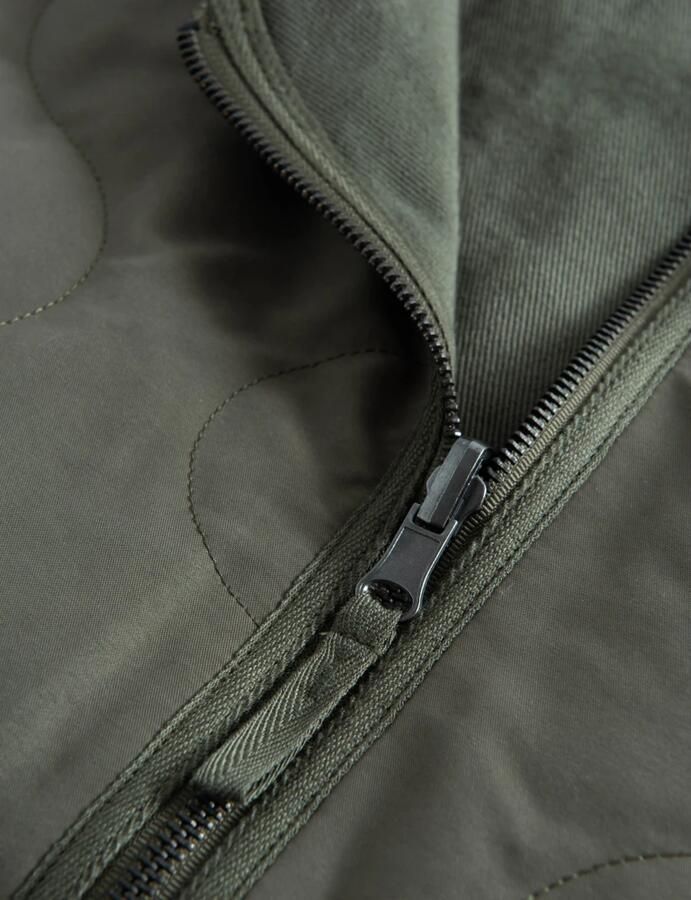 Forét Omkeerbaar Gewatteerd Vest Green Heren - Foto 6