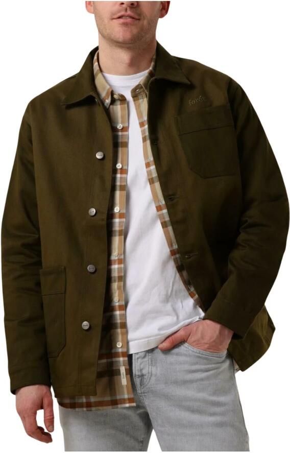 Forét Range Jacket in Olijf Green Heren - Foto 4