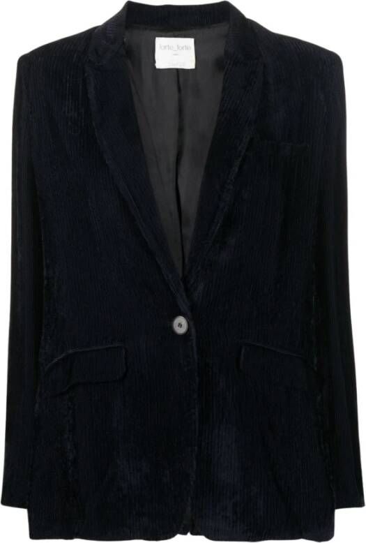Forte MY Jacket Notte Stijlvolle Giacche Blue Dames