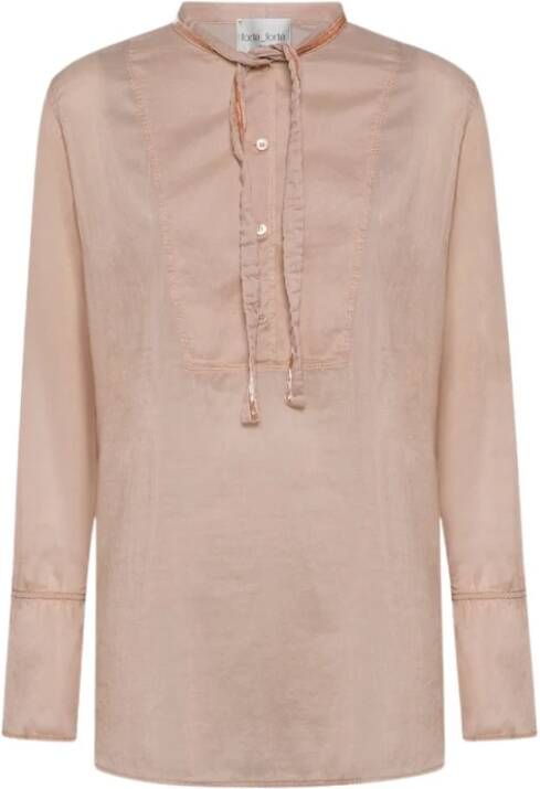 Forte Blouse &; overhemd Beige Dames
