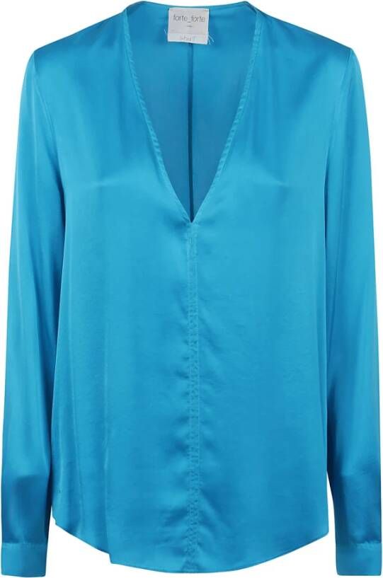 Forte Blouse & overhemd Blauw Dames