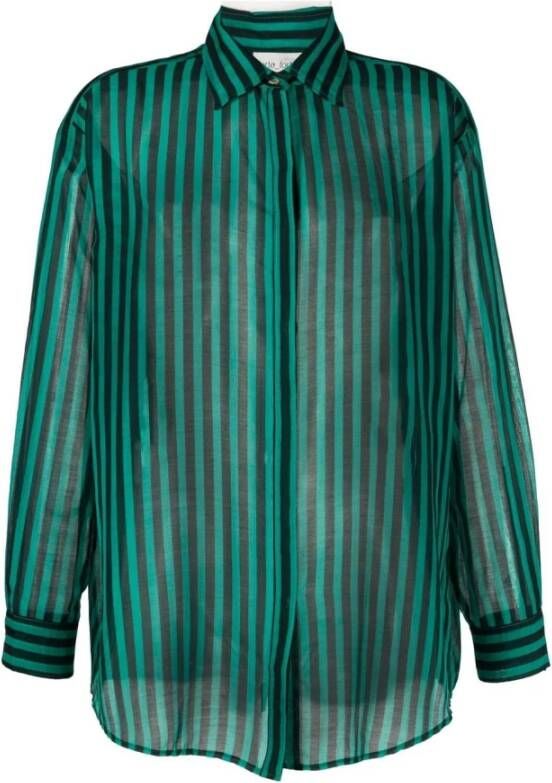 Forte Blouse & overhemd Groen Dames