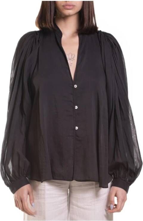 Forte Blouses & Shirts Zwart Dames