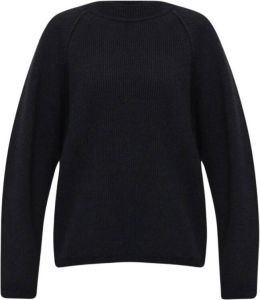 Forte Loose-fitting sweater Zwart Dames