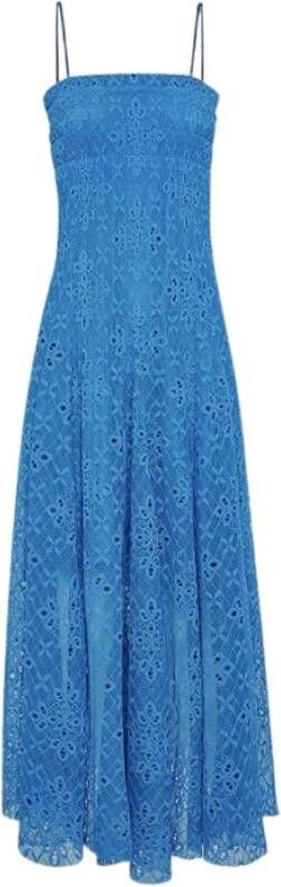 Forte Maxi Dresses Blauw Dames