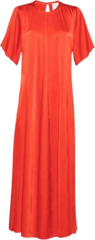 Forte Midi Dresses Oranje Dames