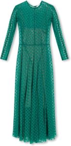 Forte Opengebreide jurk Groen Dames