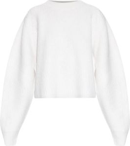 Forte Oversize sweater Wit Dames