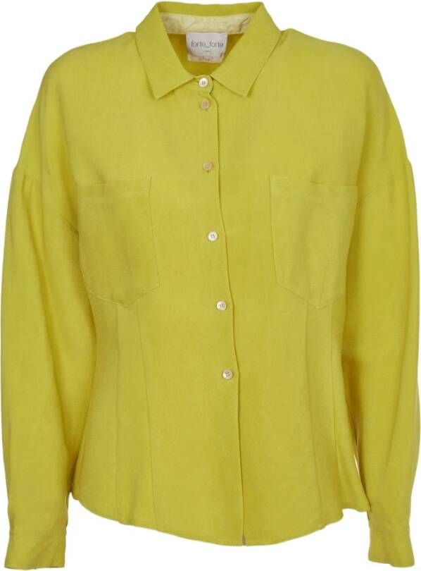 Forte Shirt Yellow Dames