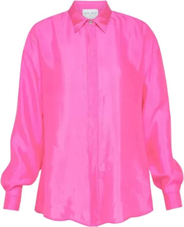 Forte Shirts Roze Dames