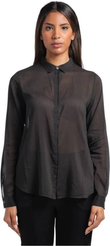 Forte Shirts Zwart Dames