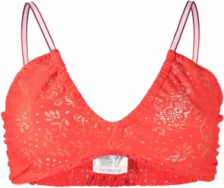 Forte Sleeveless Tops Rood Dames