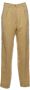 Forte Straight Trousers Beige Dames - Thumbnail 1