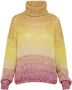 Forte Gebreide trui met kleurverloop Yellow Dames - Thumbnail 1