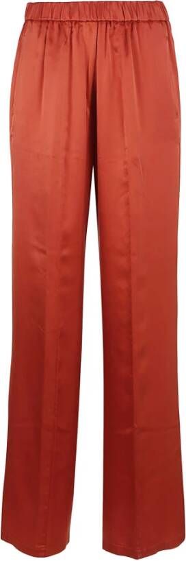 Forte Wide Trousers Bruin Dames
