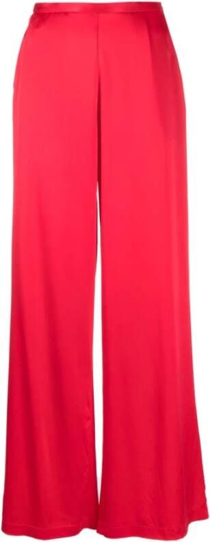 Forte Wide Trousers Rood Dames