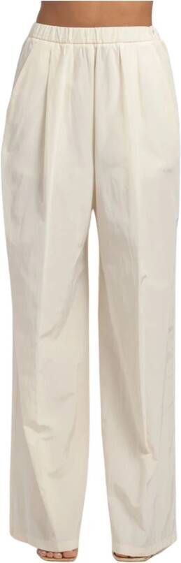 Forte Wide Trousers White Dames