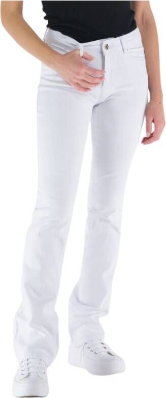 Fracomina Boot-gesneden jeans White Dames
