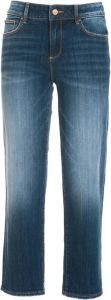 Fracomina Cropped Jeans Blauw Dames