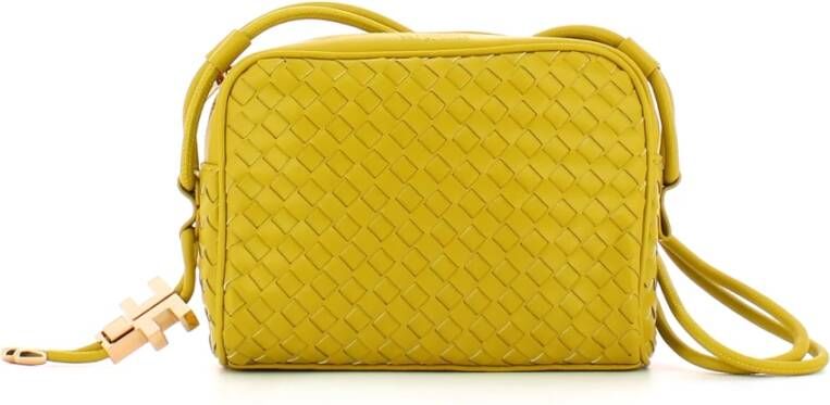 Fracomina Kruis lichaamstassen Geel Dames