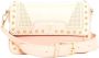 Fracomina Dames Schoudertas in Roze Eco-Leer met Studs Roze Dames - Thumbnail 3