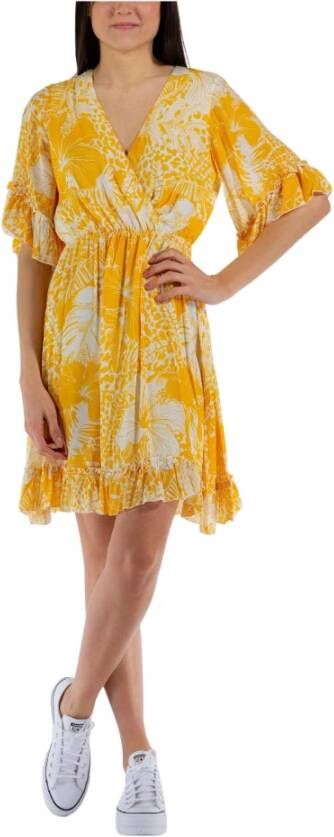Fracomina Summer Dresses Yellow Dames